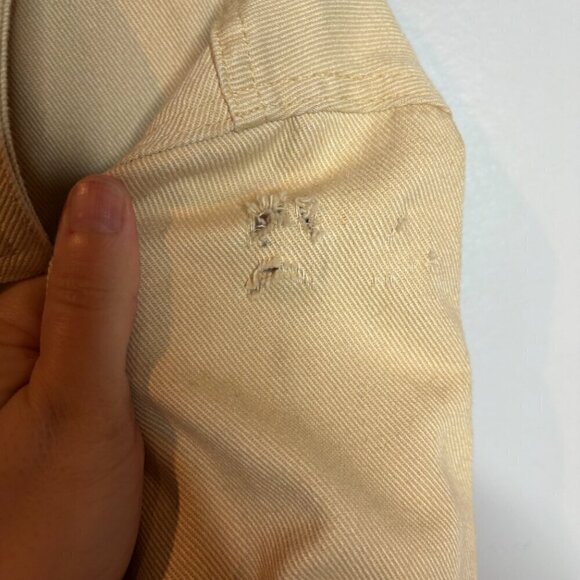 Escada Margaretha Ley tan denim quilted lining jacket - Picture 5 of 7